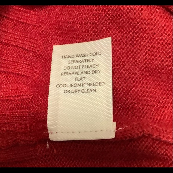 ⭐️NWT J.Jill 3X Red ❤️ (Lightweight/Medium Weight) Sweater Dress Wide Rib… - Picture 11 of 11